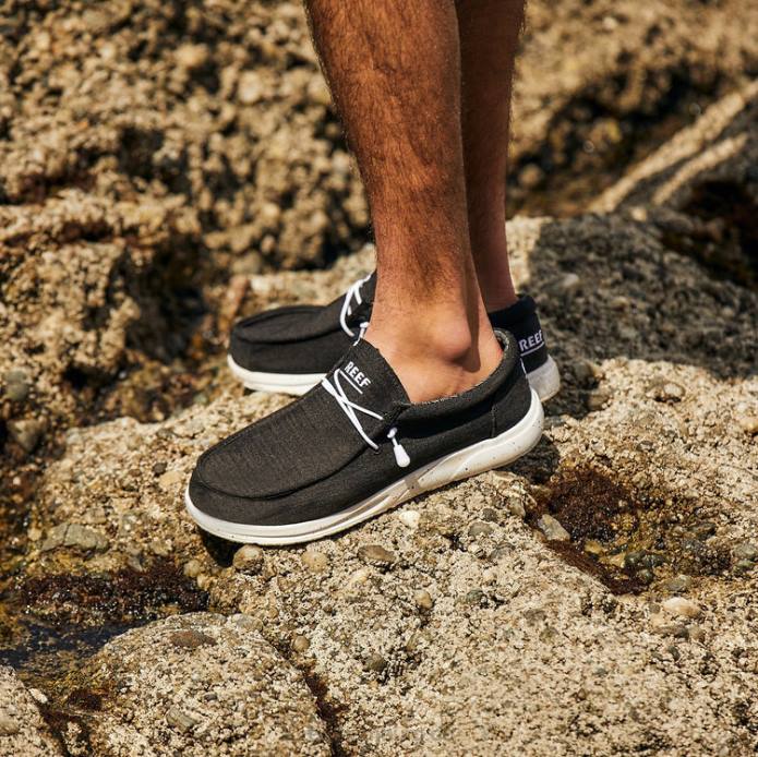 Kissen Küstentextil Schwarz-Weiss 442L487 Männer Reef