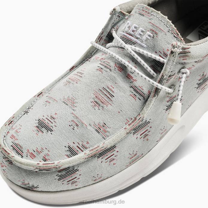 Kissen Küstentextil Sedona-Grau 442L540 Männer Reef