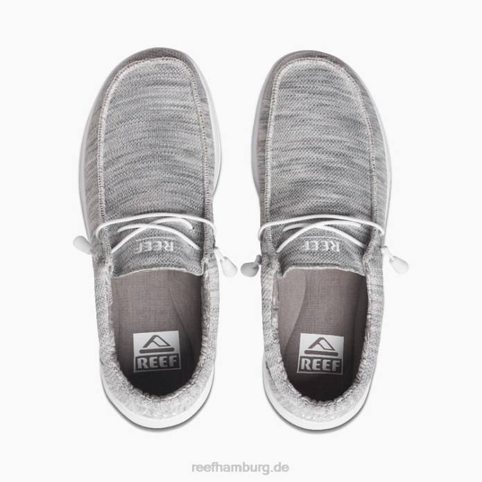 Kissenküstennetz hellgrau/weiß 442L485 Männer Reef