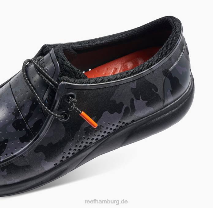 Wasserküstendrucke schwarzes Tarnmuster 442L526 Männer Reef