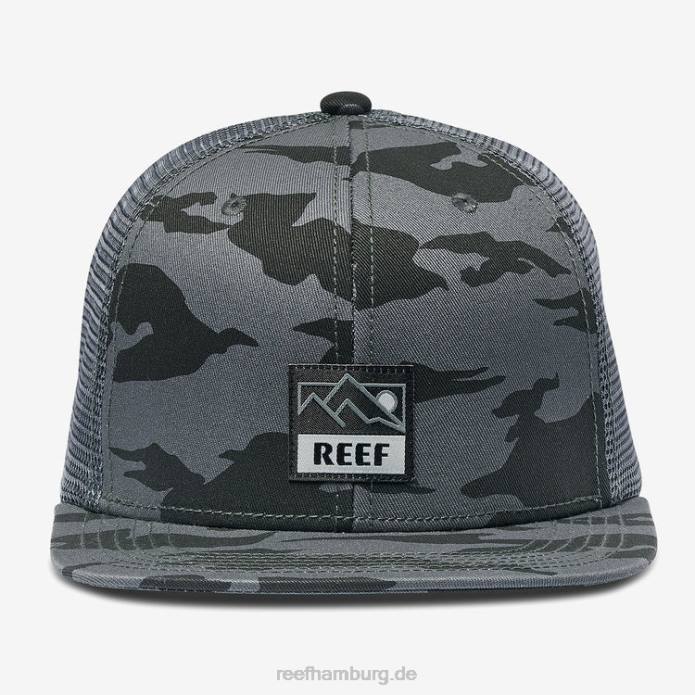 Backwoods Snapback Trucker-Mütze Kaviar 442L774 Männer Reef