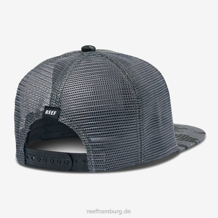 Backwoods Snapback Trucker-Mütze Kaviar 442L774 Männer Reef