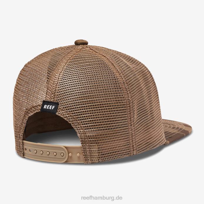 Backwoods Snapback Trucker-Mütze Koriander 442L765 Männer Reef