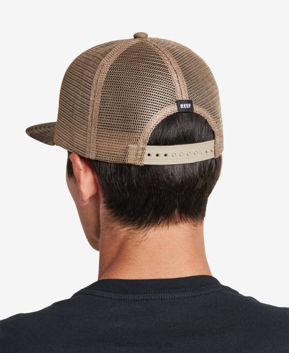 Backwoods Snapback Trucker-Mütze Koriander 442L765 Männer Reef