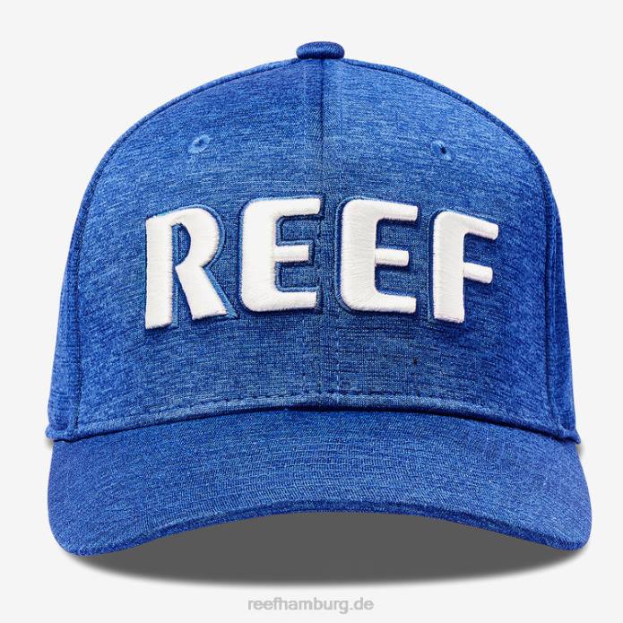 Barcelona-Mütze mit Stretch-Passform Abzeichen blau 442L778 Männer Reef