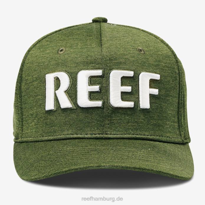 Barcelona-Mütze mit Stretch-Passform dunkles Oliv 442L782 Männer Reef