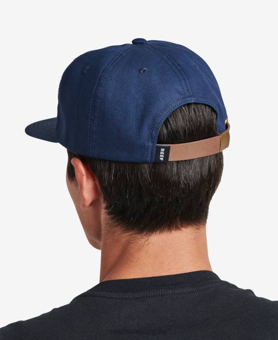 Gaviota Strapback unstrukturierter Hut Abzeichen blau 442L780 Männer Reef