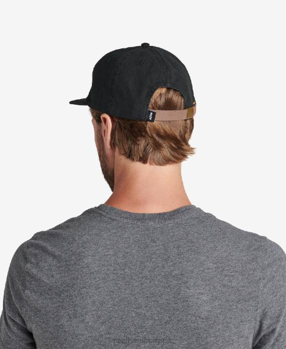 Hale Strapback unstrukturierter Hut Kaviar 442L810 Männer Reef