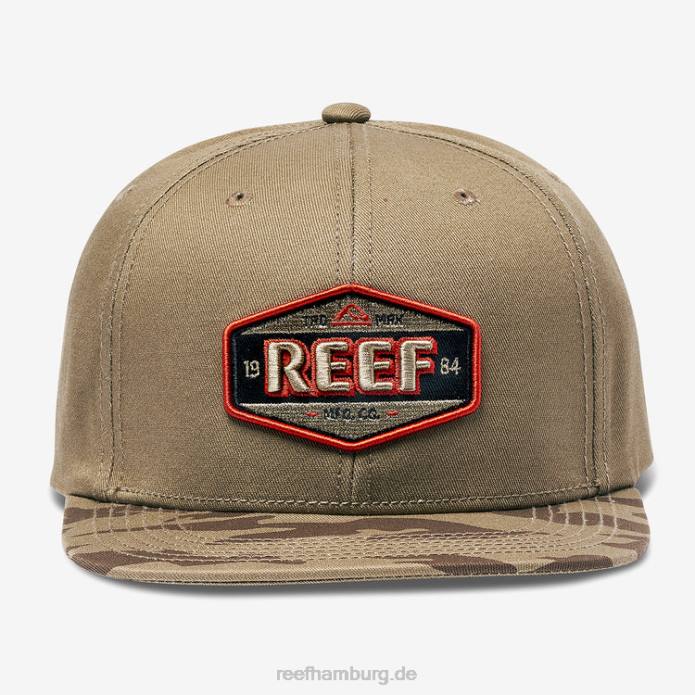 Hightime-Snapback-Mütze Koriander 442L772 Männer Reef