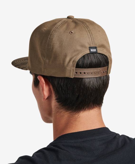 Hightime-Snapback-Mütze Koriander 442L772 Männer Reef
