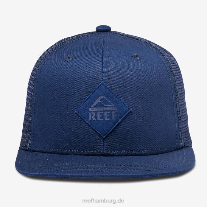 Madre Snapback Trucker-Mütze Abzeichen blau 442L766 Männer Reef