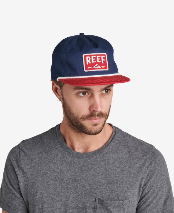 Morter Flat Bill Hut Narr rot 442L801 Männer Reef