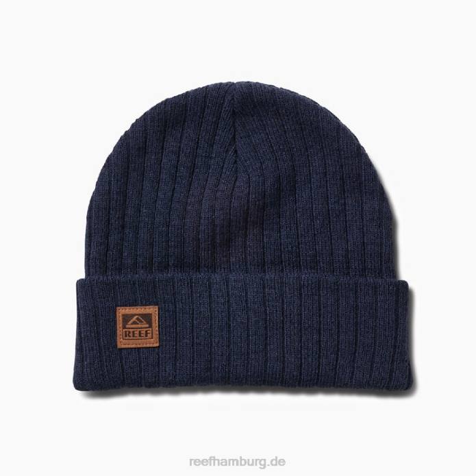 Jenks-Mütze mit Umschlag Abzeichen blau 442L793 Männer Reef