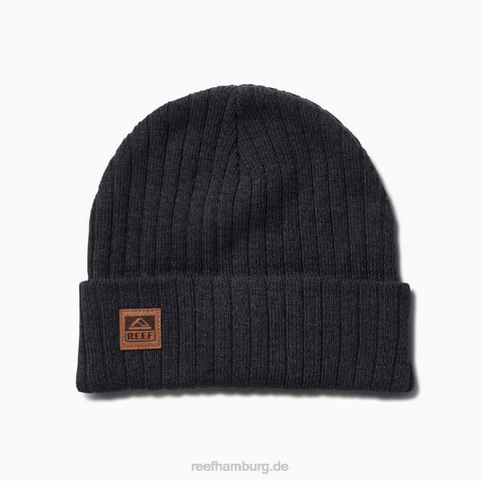 Jenks-Mütze mit Umschlag Kaviar 442L768 Männer Reef