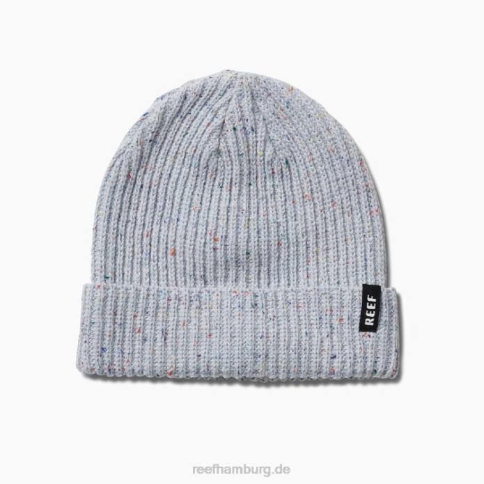 Mütze mit Daunenbündchen staubiges Blau 442L811 Männer Reef